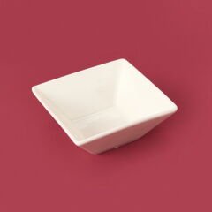Kare Sosluk - Beyaz - 7 cm