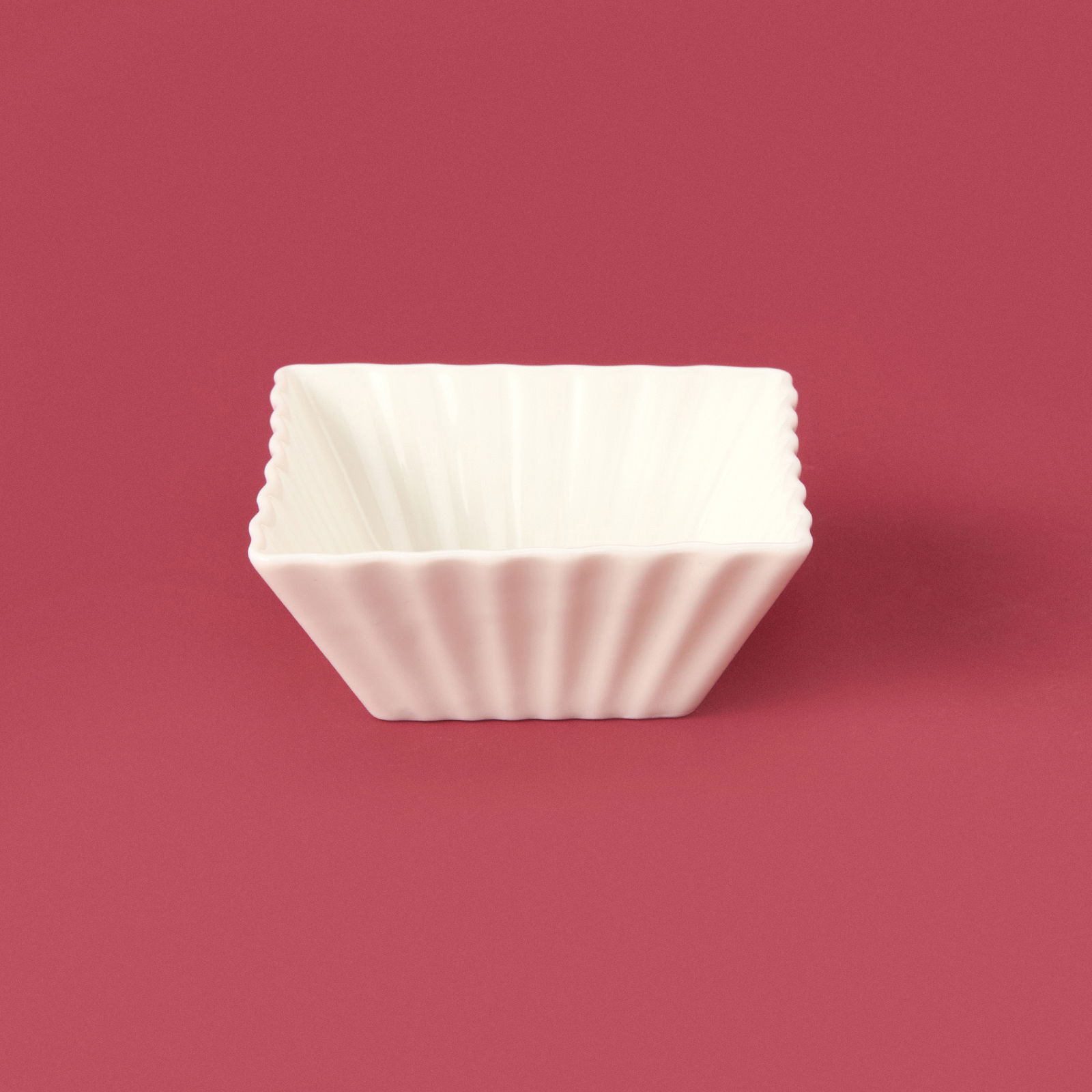 Kare Sütun Sosluk - Beyaz - 7 cm