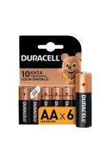 Duracell 6'Lı Kalem Pil AA