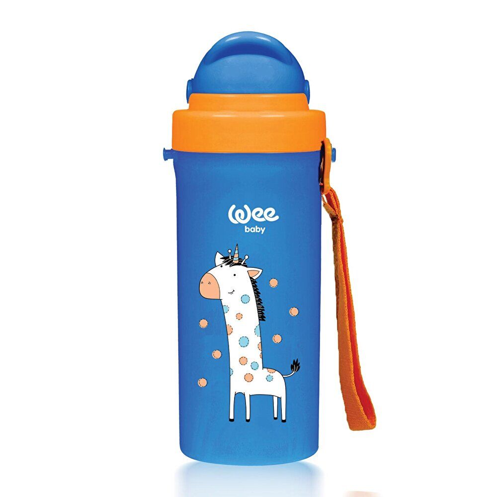 896 Wee Baby Pipetli Bardak Mavi 300 ml 1 Adet