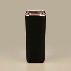 Pratico Kare Erzak Saklama Kabı - Siyah / Bakır - 1,7 lt