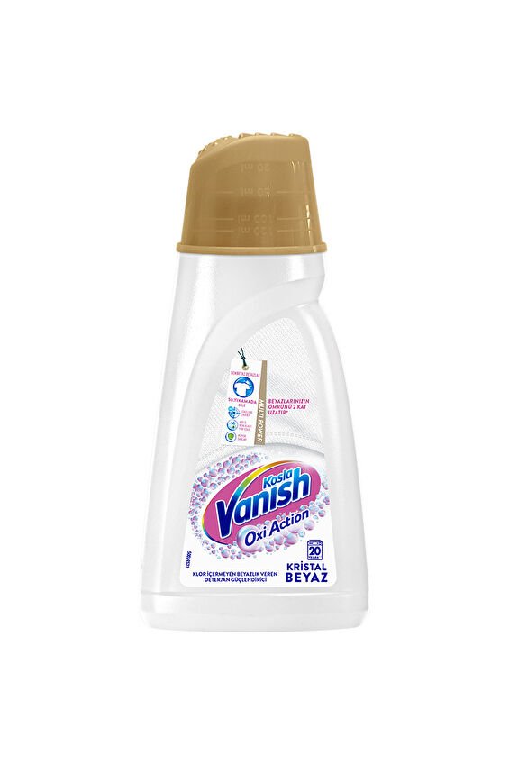 Vanish Kosla Multipower Beyazlar Için 1000 ml Sıvı Leke Çıkarıcı Deterjan Güçlendirici