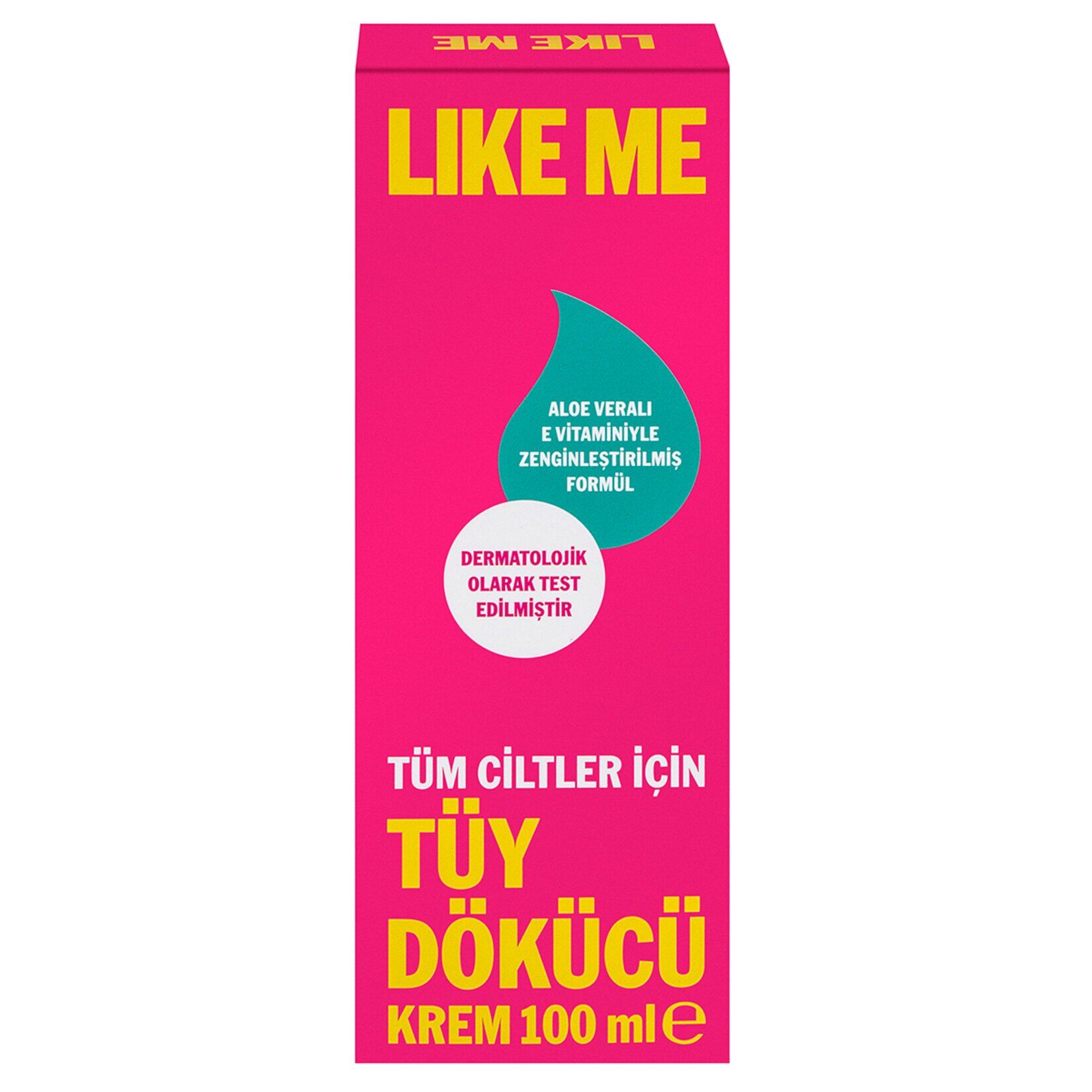 Like Me Tüm Ciltler İçin Tüy Dökücü Krem 100 ml