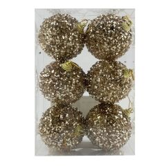 Snow Angels Yılbaşı Ağaç Süsü 6'Lı Sda23022