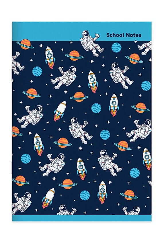 Keskin A4 60 Yp Çiz.Tel Dikişli Karton Kapak Ufo Defter