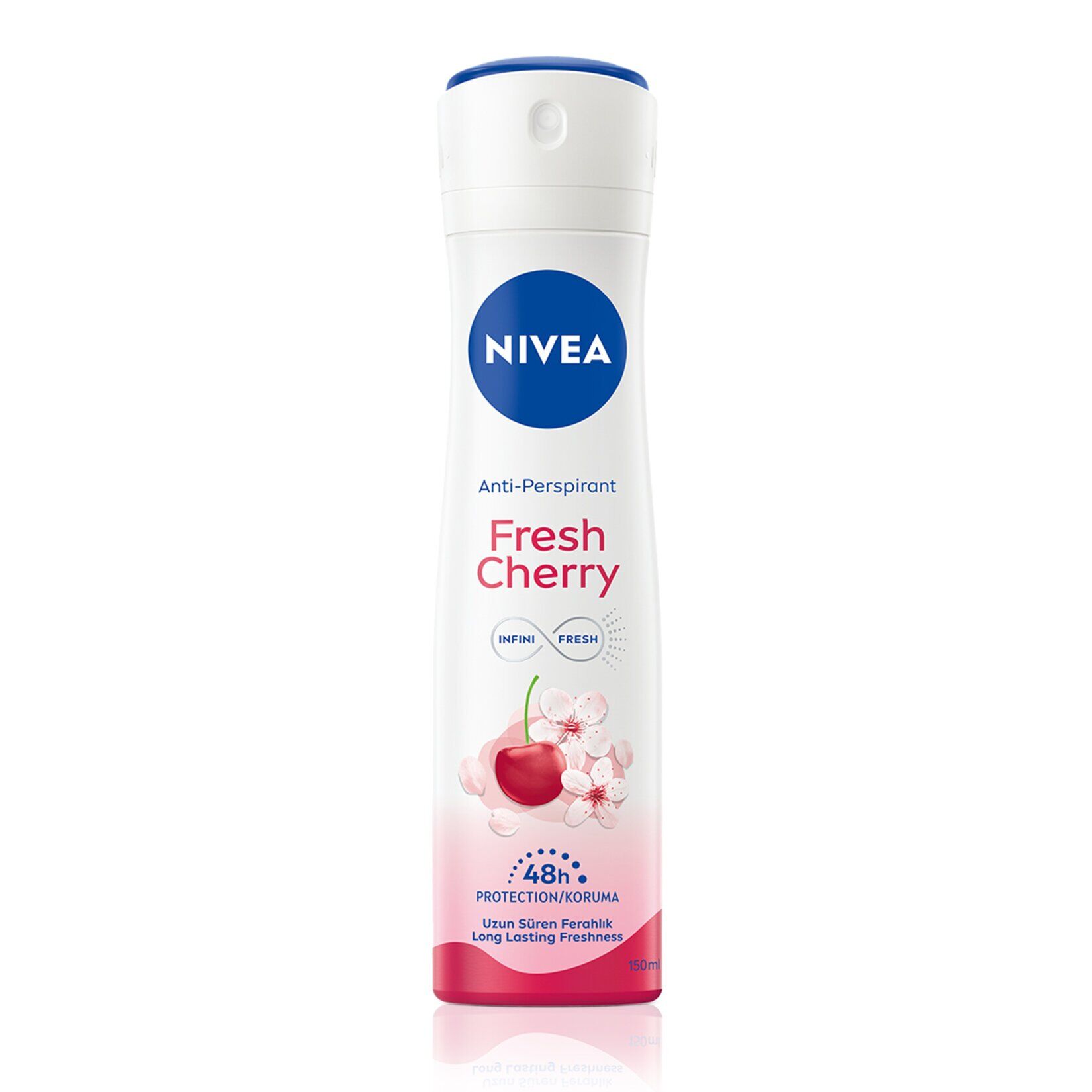 NIVEA Kadın Sprey Deodorant Fresh Cherry 150 ml