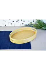 Paçi Bambu Oval Derin Tepsi 36x26 cm