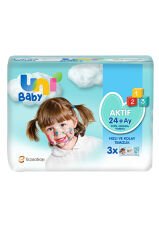 Uni Baby Simple Clean Islak Havlu 52x3'lü