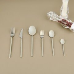 Diamond 72 Parça Çatal Kaşık Bıçak Seti - Inox