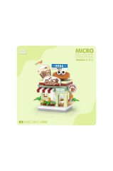 LOZ Mikro Block Kahve Dükkanı 120 Parça LZ-8602