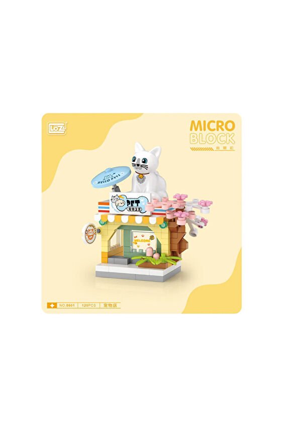 LOZ Mikro Block Pet Shop 120 Parça LZ-8601