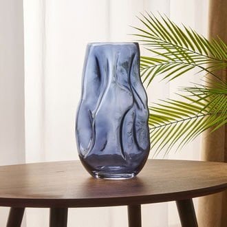 Deco Glore Vazo - Gri - 28x9,5 cm