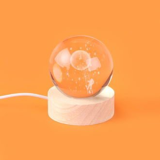 Deco Astronot Ledli Küre - 6 cm