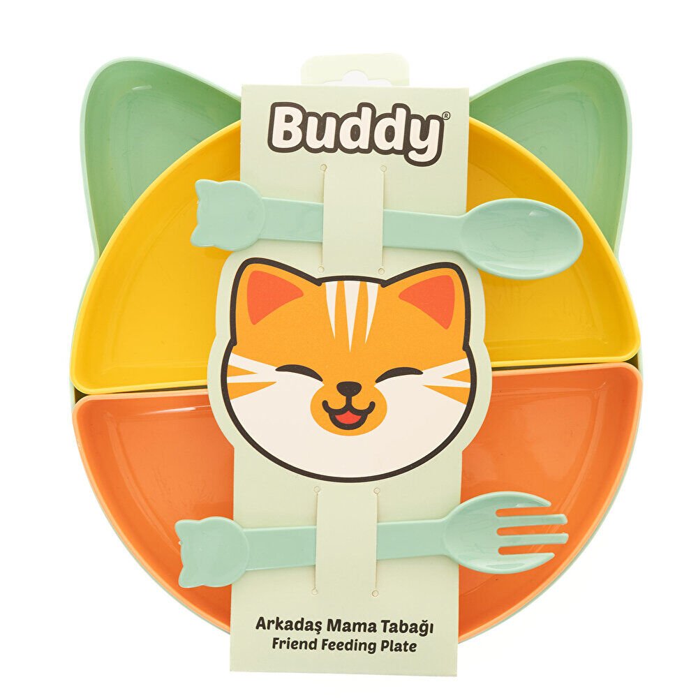 Kitty Mama Tabağı - 7 Parça Tropik 1 Adet