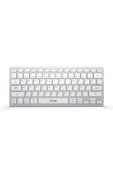 Inca Ibk-565Bt Bluetooth  5.0 Rechargeable Smart  Silver  Keyboard