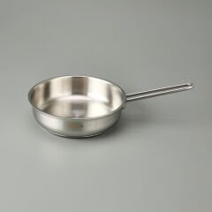 Saphire Çelik Tava - Inox - 22 cm