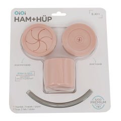 Ham + Hüp Pinky Pink / Powder Grey 1 Adet