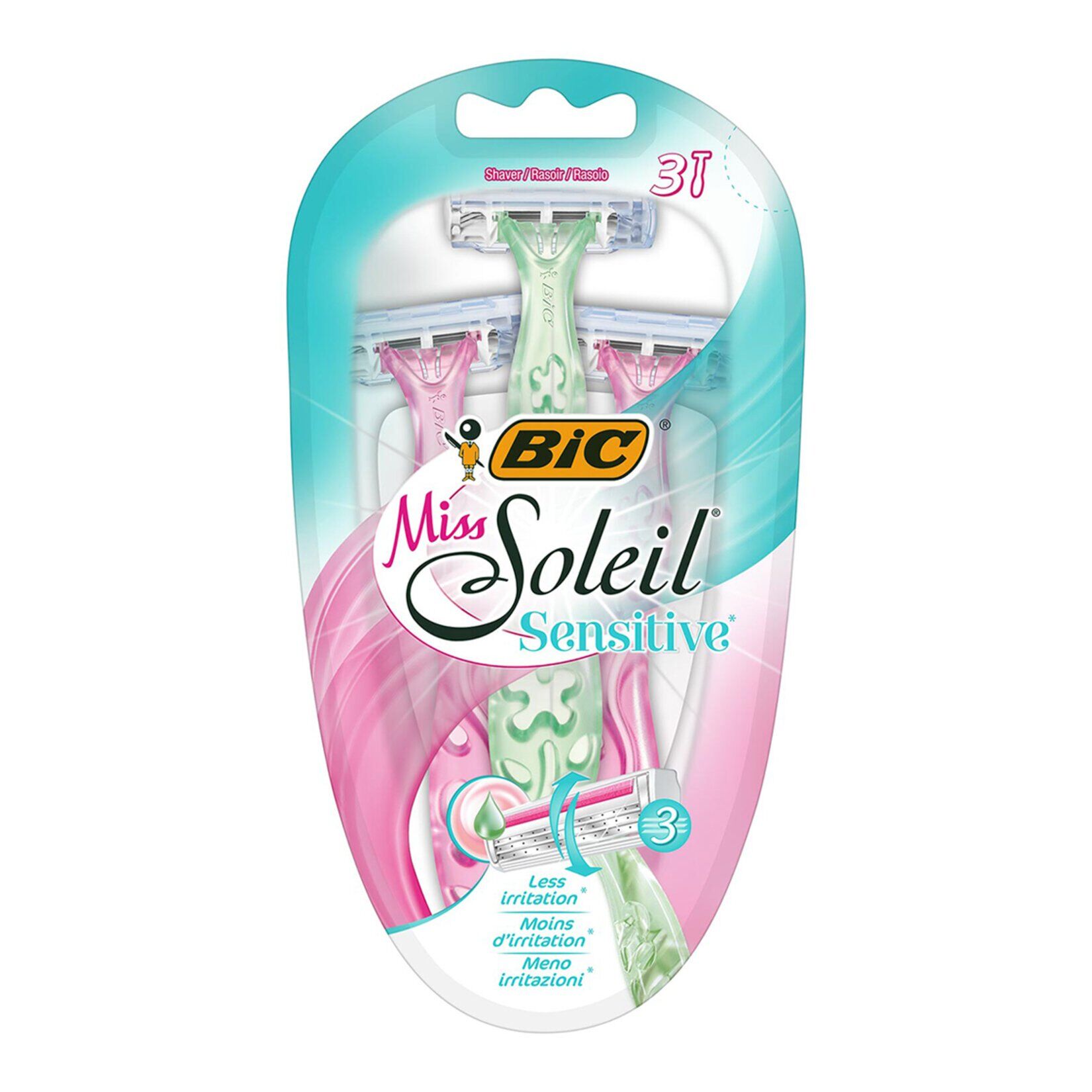 Bic Miss Soleil Sensitive Kadın Tıraş Bıçağı 3'lü