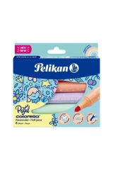 Pelikan Colorella Pastel 411 Jumbo Keçeli Kalem 6lı Kutu