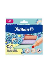 Pelikan Colorella Pastel 411 Jumbo Keçeli Kalem 6lı Kutu