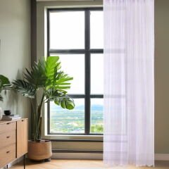 Soft Armend Tül Perde - Beyaz - 300x270 cm