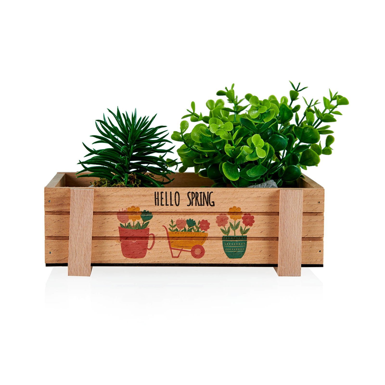 Çok Amaçlı Ahşap Organizer Kutu - 25x15 cm
