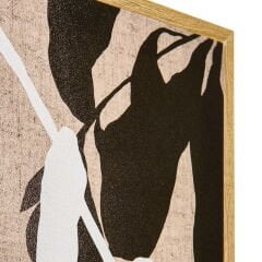 Deco Flora Tablo - Bej / Kahverengi - 90x60 cm