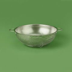 Paslanmaz Çelik Süzgeç - Gri - 28 cm