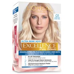 L'Oréal Paris Excellence Pure Blond Saç Boyası - 01 Ultra Açık Doğal Sarı