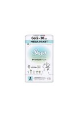 Sleepy Bio Ped Natural Gece Mega 30'lu