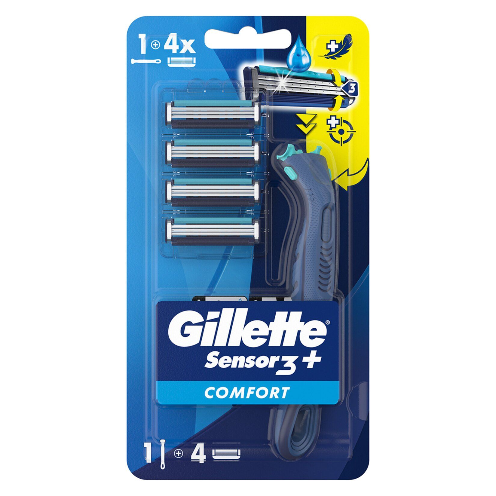 Gillette Sensor3 Plus Comfort H +4