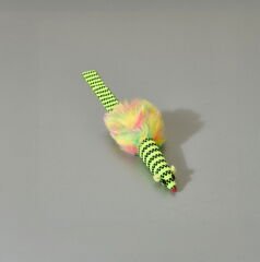 Tüylü Fare Kedi Oyuncağı - Asorti - 32 cm