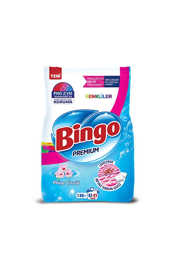 Bingo Toz Deterjan Premium 7 kg Renkli