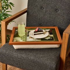 Design The Sucre Tepsili Diz Minderi - Renkli - 34x48 cm