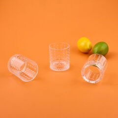 Trey 6'lı Cam Su Bardağı - Şeffaf - 222 ml