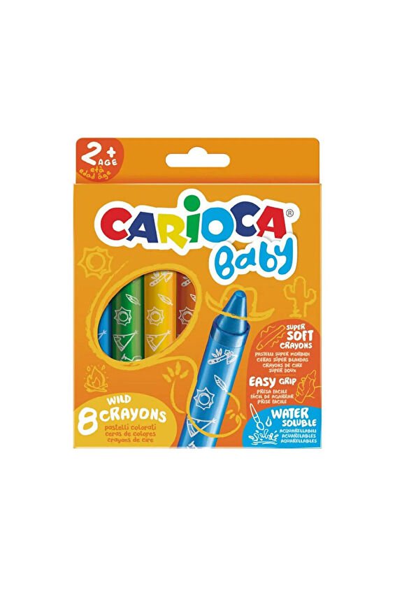 Carıoca Pastel Boya Bebekler Icın 8 Lı