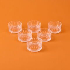 Branda 6'lı Kase - Şeffaf - 220 ml