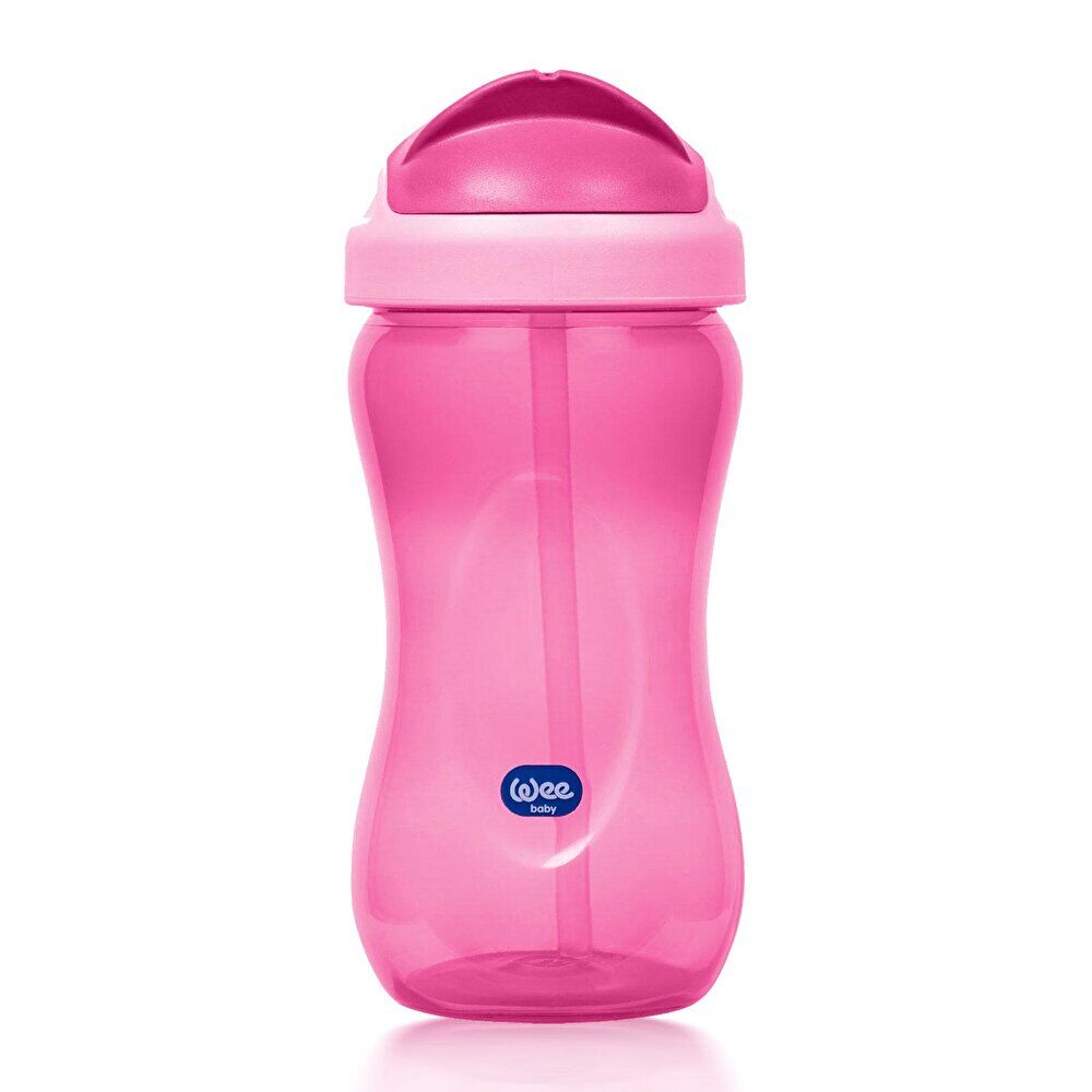 761 Wee Baby Pipetli Bardak Pembe 350 ml 1 Adet
