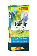 Pets Family Muhabbet Kuşu Krakeri 2+1