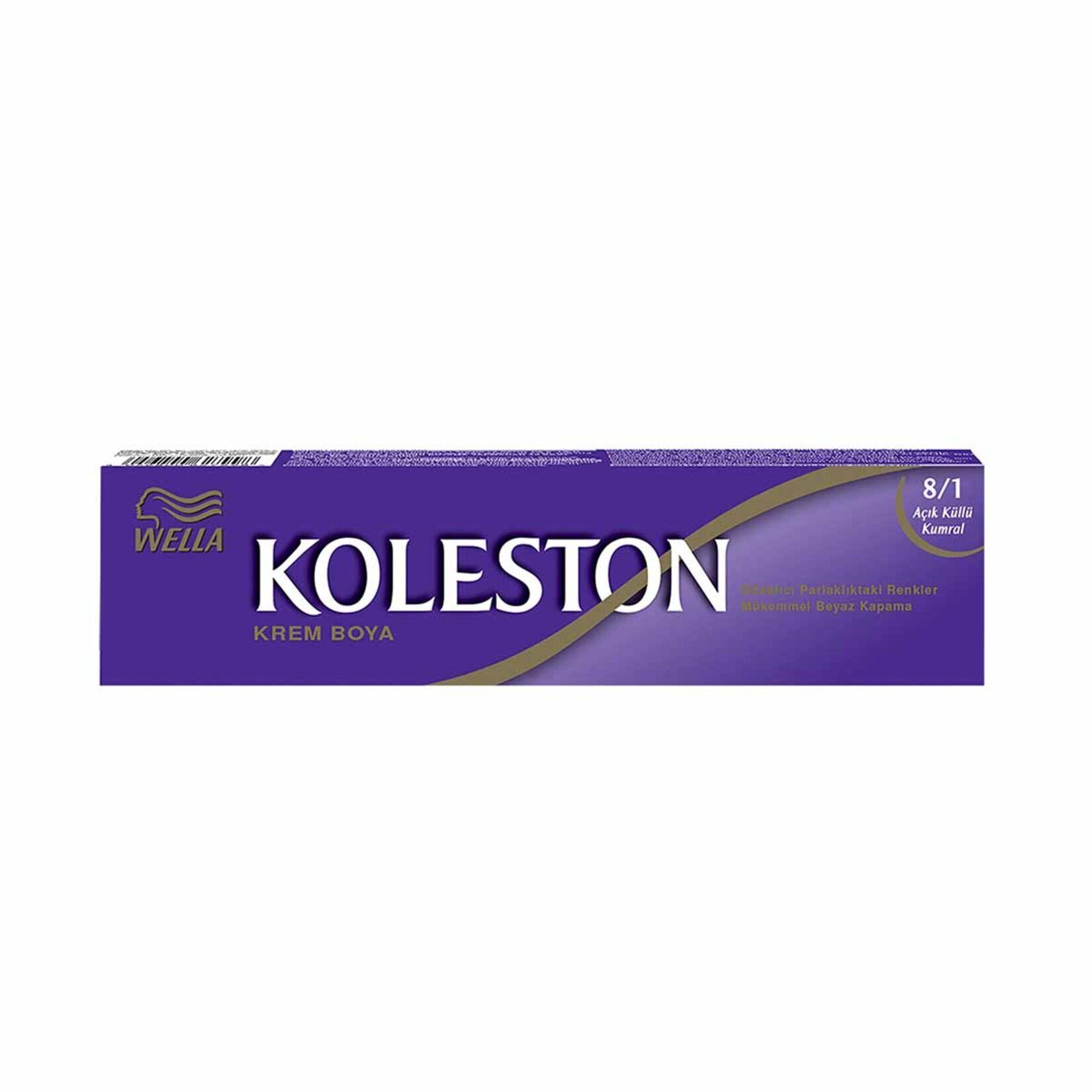 Koleston Tüp Boya 8/1 Açık Küllü Kumral 50 Ml