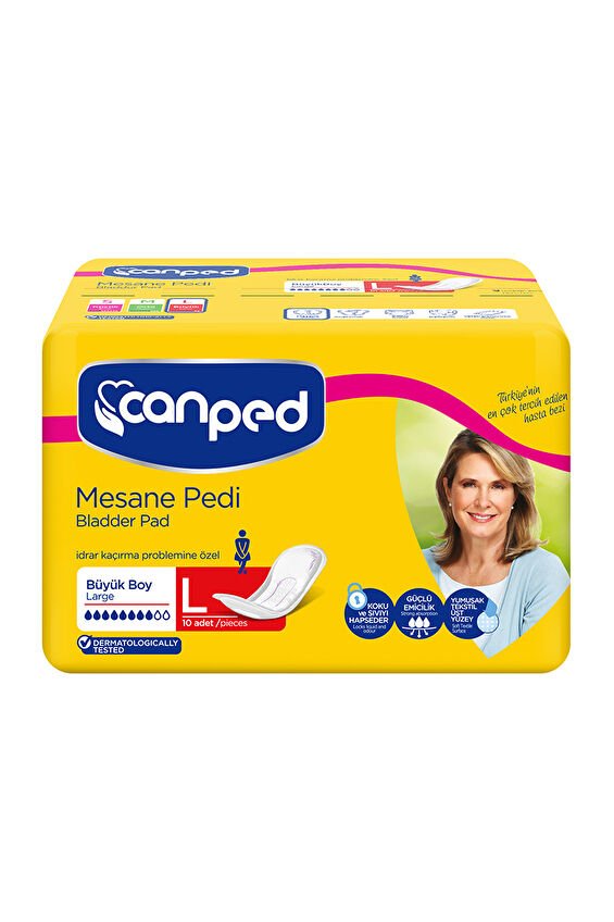 Canped Mesane Pedi Büyük 10'lu