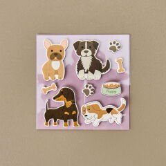 3D Pet Baskılı Sticker - Asorti