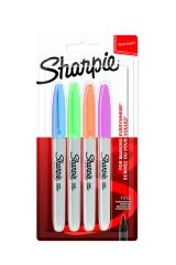 Sharpie Kalem Permanent Markers Pastel 4 Renk
