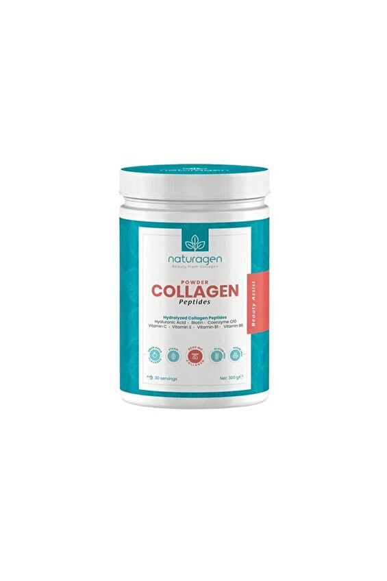 Naturagen Collagen Powder 300g Yeşil Elma Aromalı