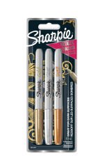 Sharpie Fine Marker Metalik Kalem Seti 3 Renk