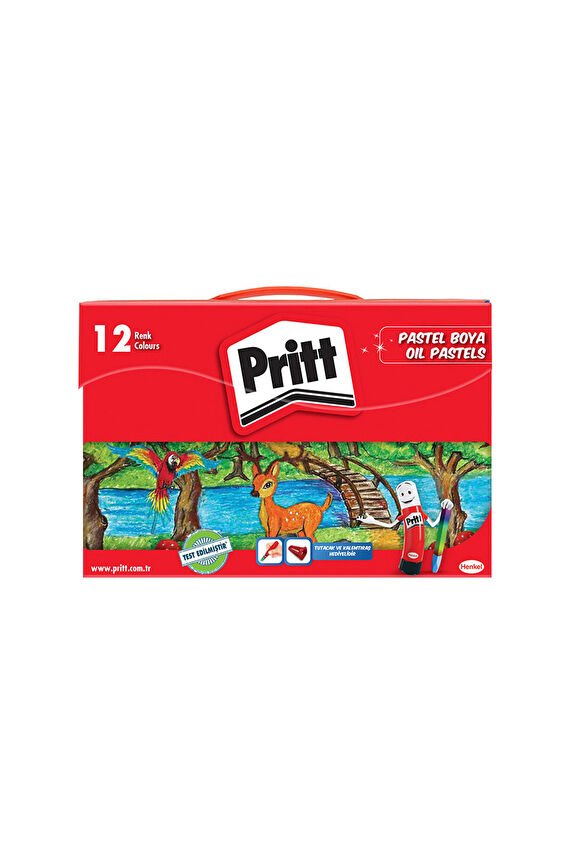 Pritt Çantalı Pastel Boya 12 Li