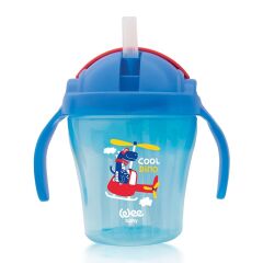 Pipetli Bardak Mavi 1 Adet