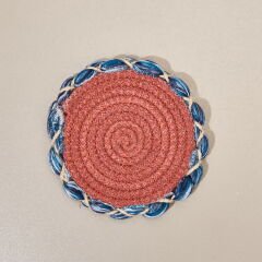 Soft Laetus Bardak Altlığı - Kiremit - 13x13 cm