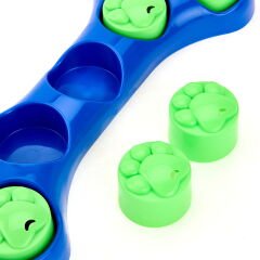 Köpek Ödül Puzzle Oyuncağı - Mavi / Yeşil - 39 cm