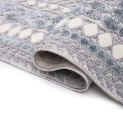 Broadway Makine Halısı - Gri - 160x230 cm